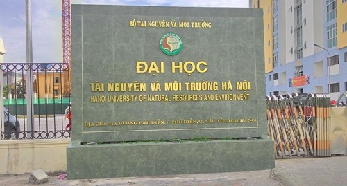 Trường Đại Học Tài nguyên Và Môi Trường Hà Nội. ảnh: Phan Thiên