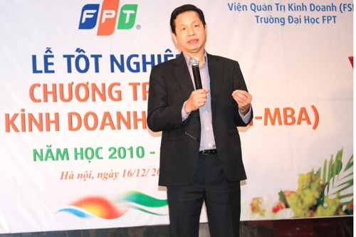 Tổng Giám đốc FPT Trương Gia Bình.