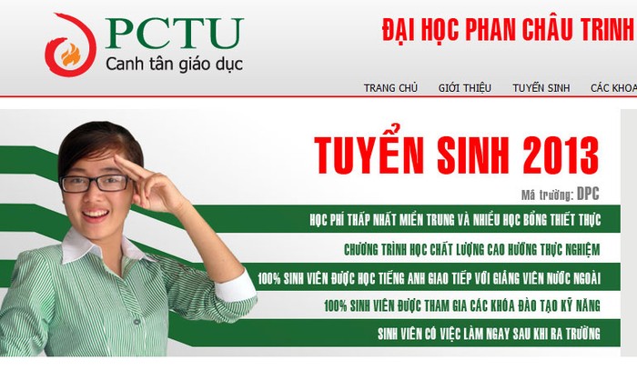 Trường ĐH Phan Châu Trinh là trường đầu tiên xây dựng hoàn chỉnh đề án tuyển sinh riêng, sẽ trình Bộ GD&ĐT xem xét trong tuần sau.