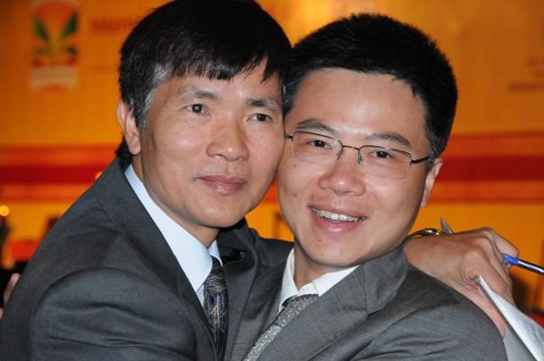 GS Lê Tuấn Hoa và GS Ngô Bảo Châu, 2 nhân vật trọng yếu đang điều hành Viện nghiên cứu cao cấp về Toán.