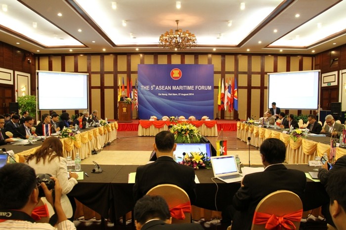 Diễn đàn Biển ASEAN lần thứ 5 (AMF-5) chính thức khai mạc. Ảnh H.Q