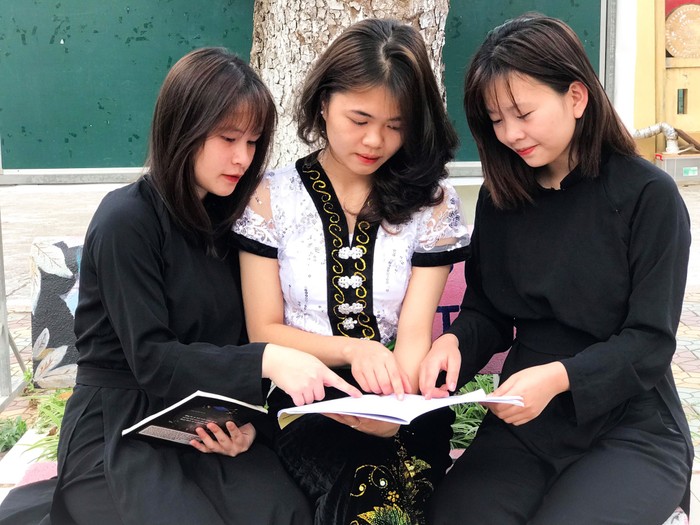 Học sinh Trường Trung học phổ thông dân tộc nội trú tỉnh Lạng Sơn. Nguồn: NVCC.