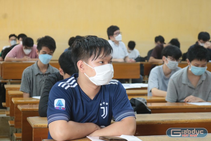 Vào tháng 1 và tháng 3 năm nay, Trường Đại học Bách khoa Hà Nội đã tổ chức hai buổi thi thử để học sinh làm quen với dạng đề và có phương án ôn thi phù hợp. Ảnh: Doãn Nhàn