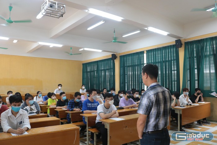 Năm nay sẽ có 20 trường đại học sử dụng điểm bài thi đánh giá tư duy của trường Đại học Bách khoa Hà Nội để xét tuyển. Ảnh: Doãn Nhàn