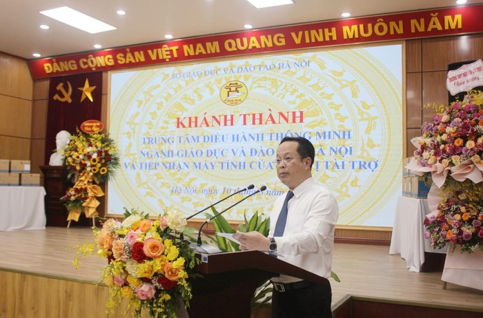 Lễ Khánh thành Trung tâm điều hành thông minh ngành Giáo dục và Đào tạo Hà Nội