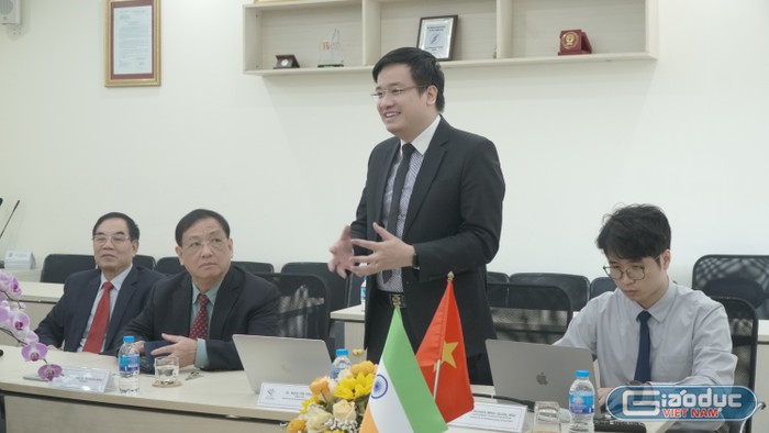 Tiến sĩ Ngô Trí Trung, Viện trưởng Viện Đào tạo Quốc tế. Ảnh: Nguyễn Long