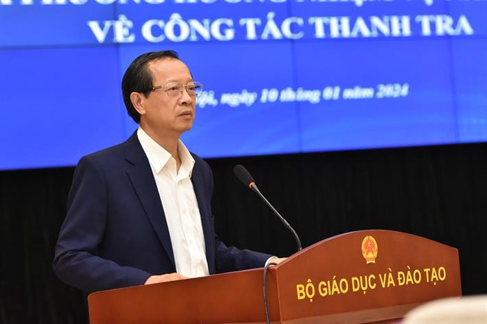 Thứ trưởng Phạm Ngọc Thưởng phát biểu kết luận hội nghị