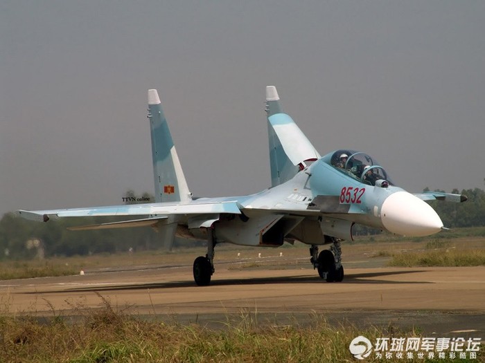 Chiến đấu cơ Su-30MK2 Không quân Việt Nam