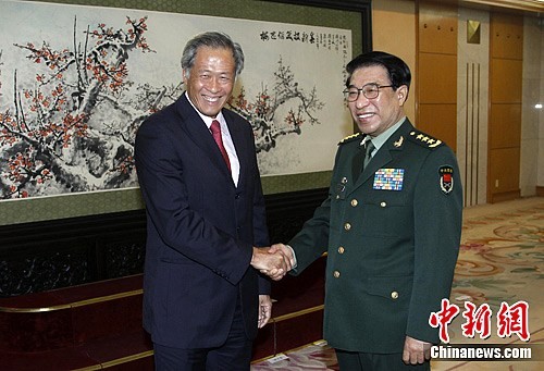 Bộ trưởng Quốc phòng Singapore gặp gỡ Phó chủ tịch Quân ủy trung ương Trung Quốc, Từ Tài Hậu