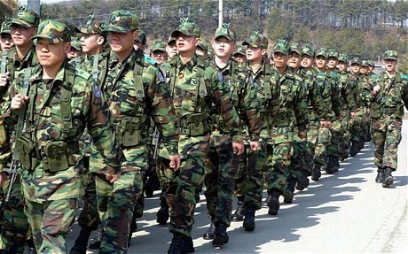 Một đơn vị quân đội Hàn Quốc
