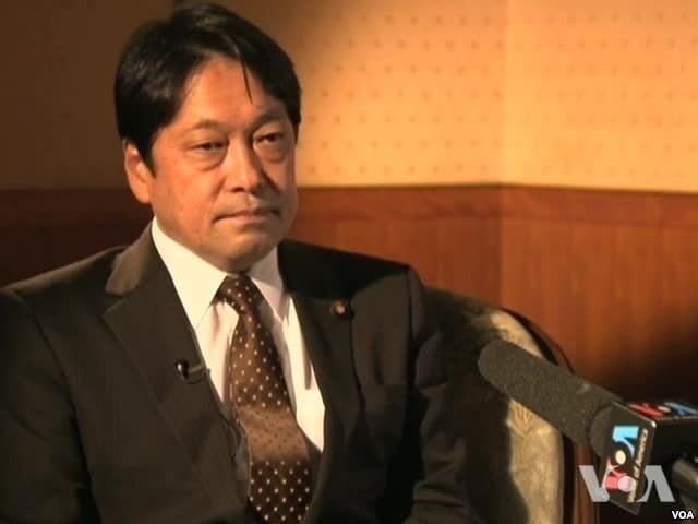 Bộ trưởng Quốc phòng Nhật Bản Itsunori Onodera (nguồn: VOA)