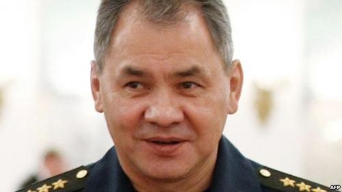 Bộ trưởng Quốc phòng Nga Sergei Shoigu