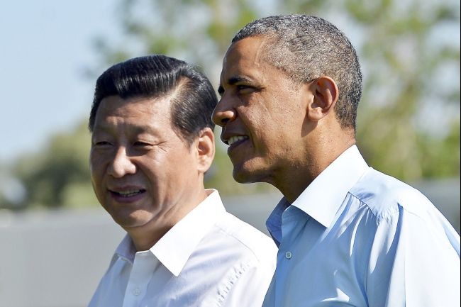 Tổng thống Mỹ Obama và Chủ tịch nước Trung Quốc Tập Cận Bình tại Sunnylands, California