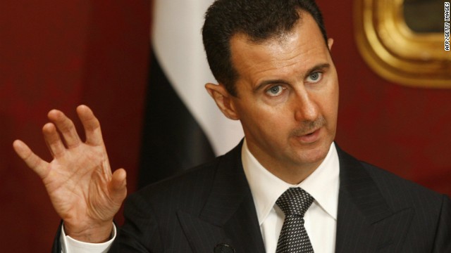 Tổng thống Syria Bashsar al-Assad.