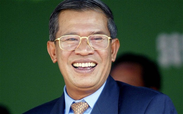 Thủ tướng Campuchia Hun Sen.