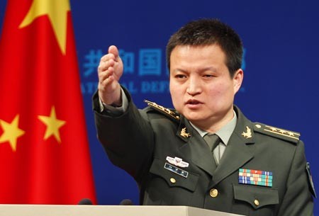 Dương Vũ Quân, người phát ngôn Bộ Quốc phòng Trung Quốc.