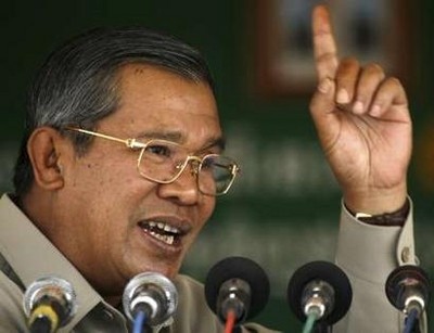 Thủ tướng Campuchia Hun Sen.