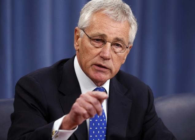 Bộ trưởng Quốc phòng Mỹ Chuck Hagel.