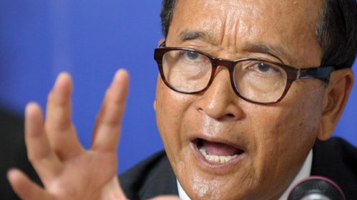 Sam Rainsy.