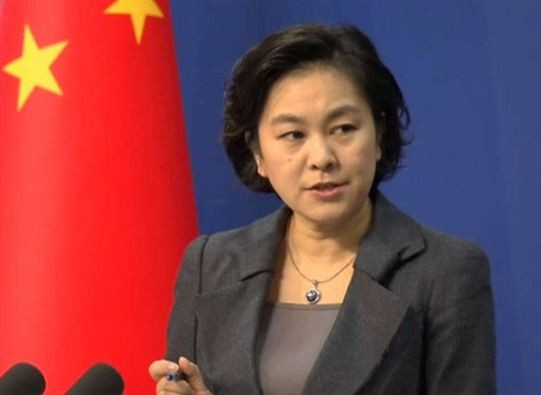 Hoa Xuân Oánh, người phát ngôn Bộ Ngoại giao Trung Quốc.