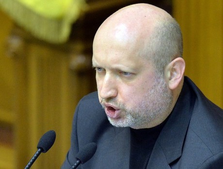 Quyền Tổng thống Ukraina Turchynov.