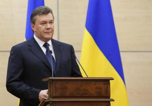 Tổng thống bị lật đổ Victor Yanukovych.