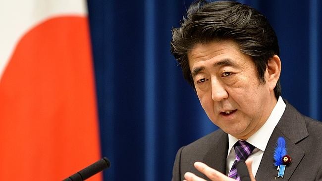 Thủ tướng Nhật Bản Shinzo Abe.