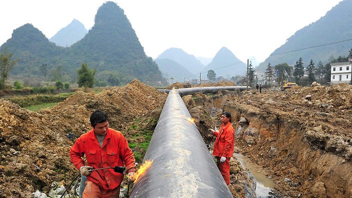 Tuyến đường ống dẫn khí đốt Kyaukphyu - Côn Minh đã hoàn thành, nhưng lợi ích mà nó mang lại cho Myanmar không thấy đâu, bất chấp mọi hứa hẹn từ Trung Quốc.