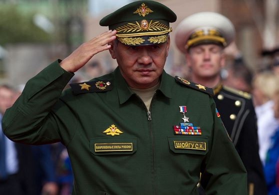 Bộ trưởng Quốc phòng Nga Sergei Shoigu.