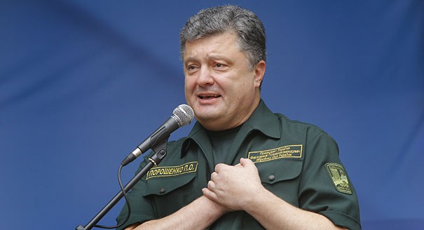 Tổng thống Ukraine Poroshenko.