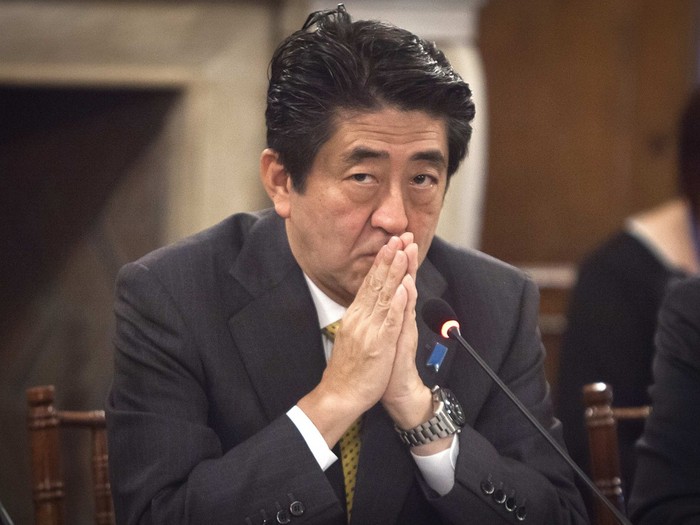 Thủ tướng Nhật Bản Shinzo Abe.