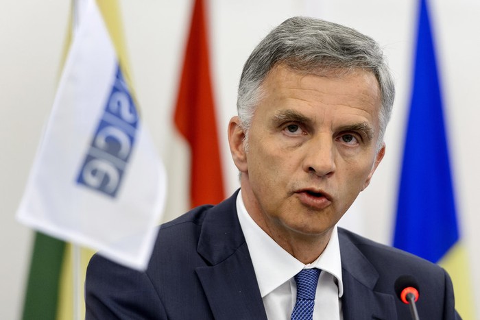 Giám đốc Tổ chức An ninh và hợp tác châu ÂU OSCE, Ngoại trưởng Thụy Sỹ Didier Burkhalter.