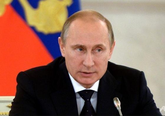 Tổng thống Nga Vladimir Putin.