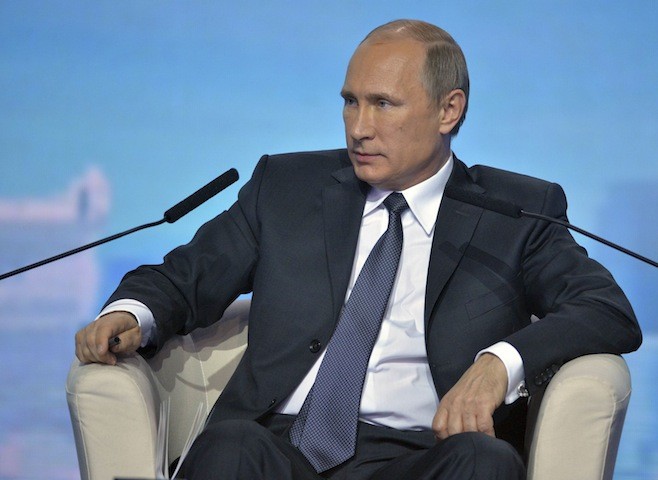 Tổng thống Nga Vladimir Putin.