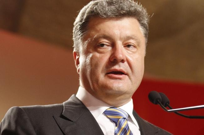 Tổng thống Ukraine Poroshenko.