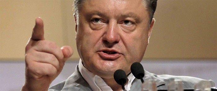 Tổng thống Ukraine Petro Poroshenko.