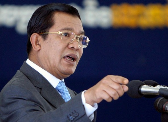 Thủ tướng Campuchia Hun Sen.