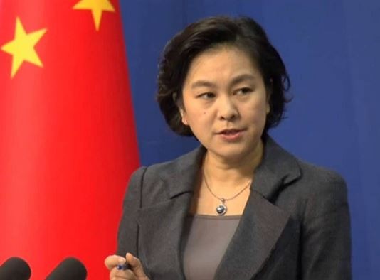 Bà Hoa Xuân Oánh, người phát ngôn Bộ Ngoại giao Trung Quốc.