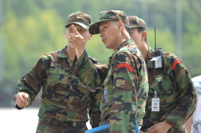 Quân nhân Hàn Quốc, hình minh họa.