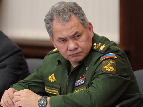 Bộ trưởng Quốc phòng Nga Sergei Shoigu.