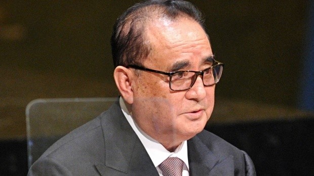 Ngoại trưởng Bắc Triều Tiên Ri Su-yong.