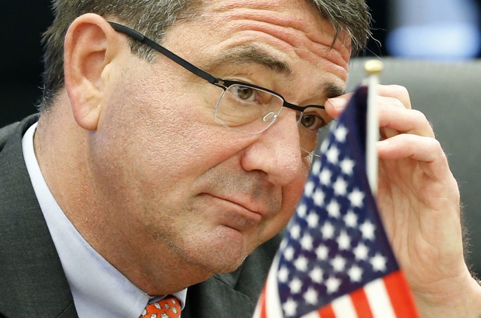 Bộ trưởng Quốc phòng Mỹ Ash Carter, ảnh: NBC News.