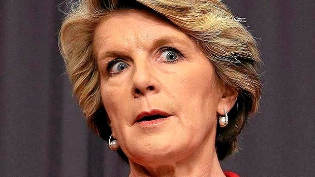 Ngoại trưởng Úc Julie Bishop.