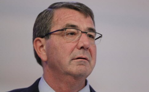 Bộ trưởng Quốc phòng Mỹ Ash Carter. Ảnh: EPA/SCMP.