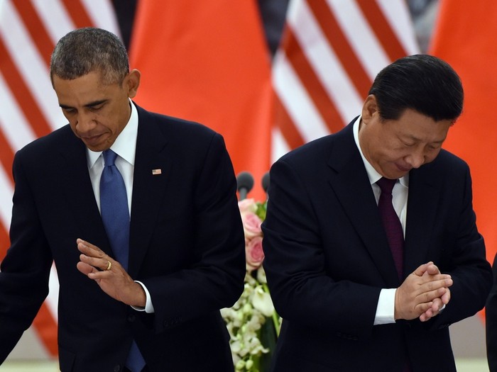 Tổng thống Obama và ông Tập Cận Bình.