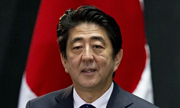 Thủ tướng Nhật Bản Shinzo Abe, ảnh: AP.