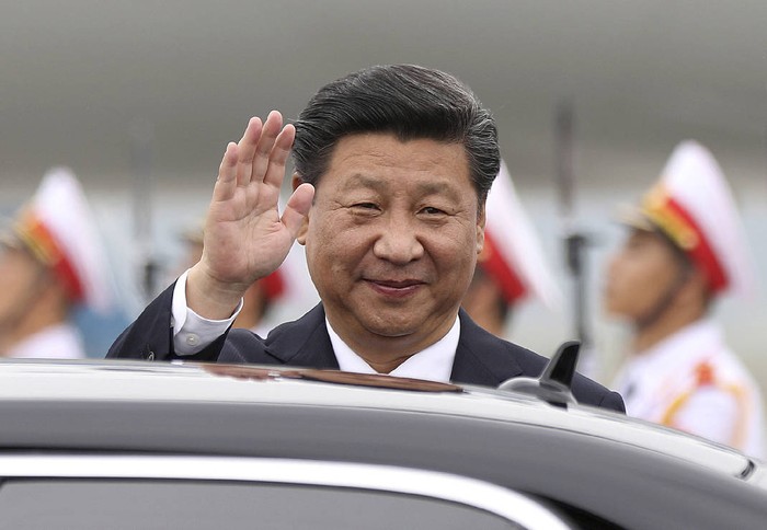 Chủ tịch Trung Quốc Tập Cận Bình thăm chính thức Việt Nam, ảnh: AP.