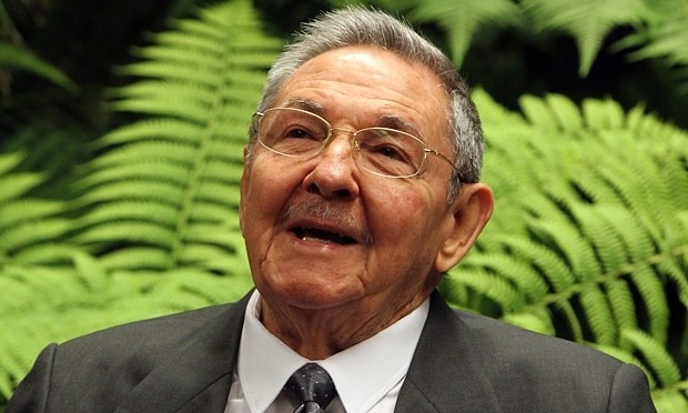 Chủ tịch Cuba Raul Castro, ảnh: The Telegraph.