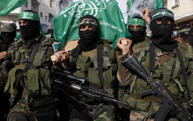 Những chiến binh của tổ chức Hamas. Ảnh: The Daily Star.