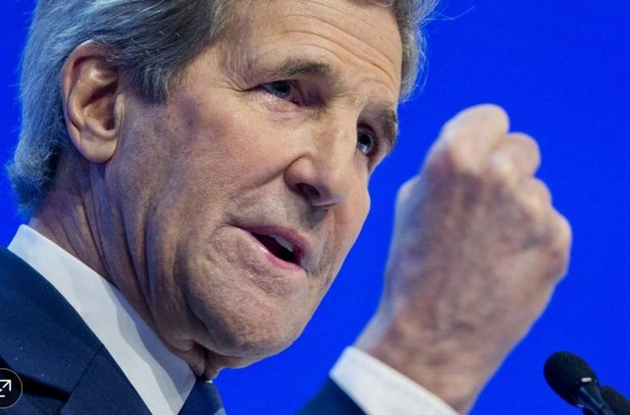 Ngoại trưởng Mỹ John Kerry, ảnh: The Wall Street Journal.